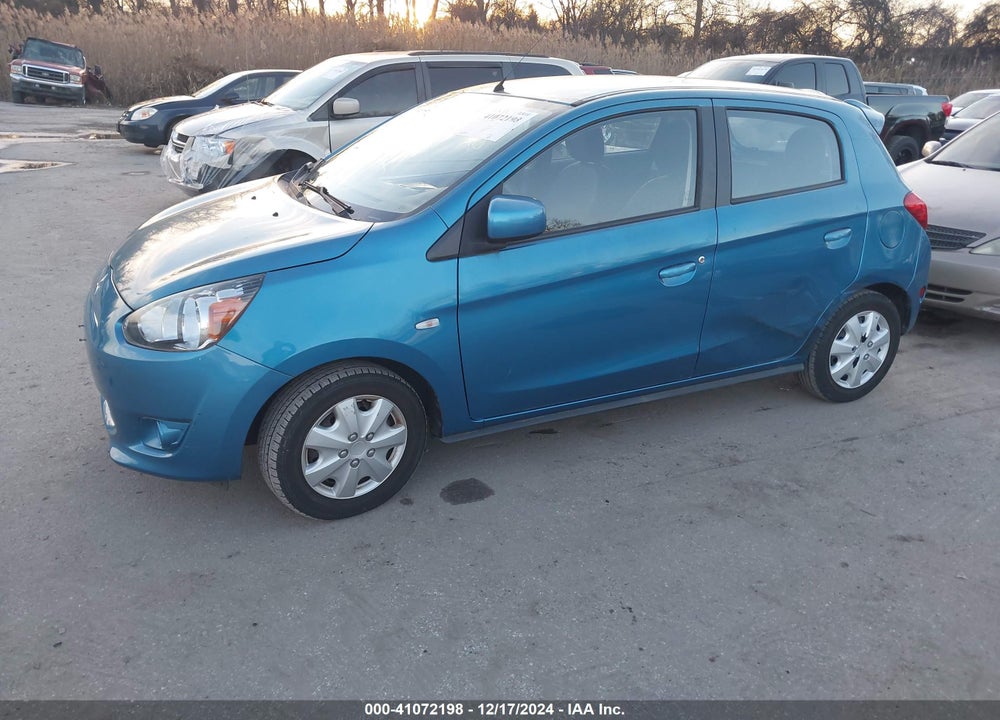 2014 MITSUBISHI MIRAGE DE VIN: ML32A3HJ2EH023327