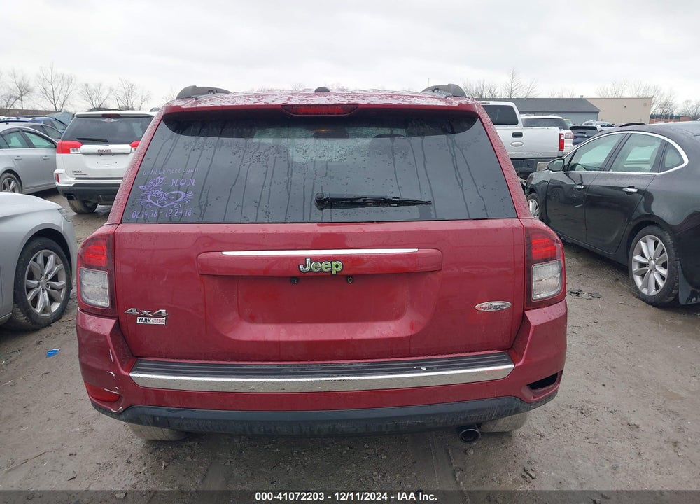 2016 JEEP COMPASS HIGH ALTITUDE EDITION VIN: 1C4NJDEB2GD764617