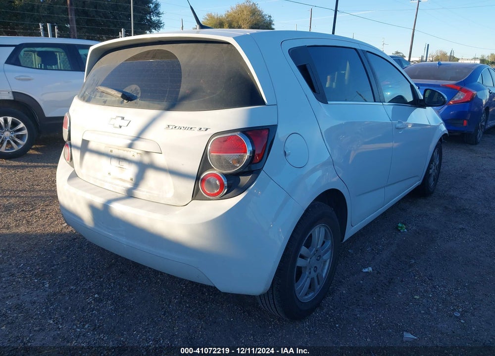 2014 CHEVROLET SONIC VIN: 1G1JC6SH3E4114164