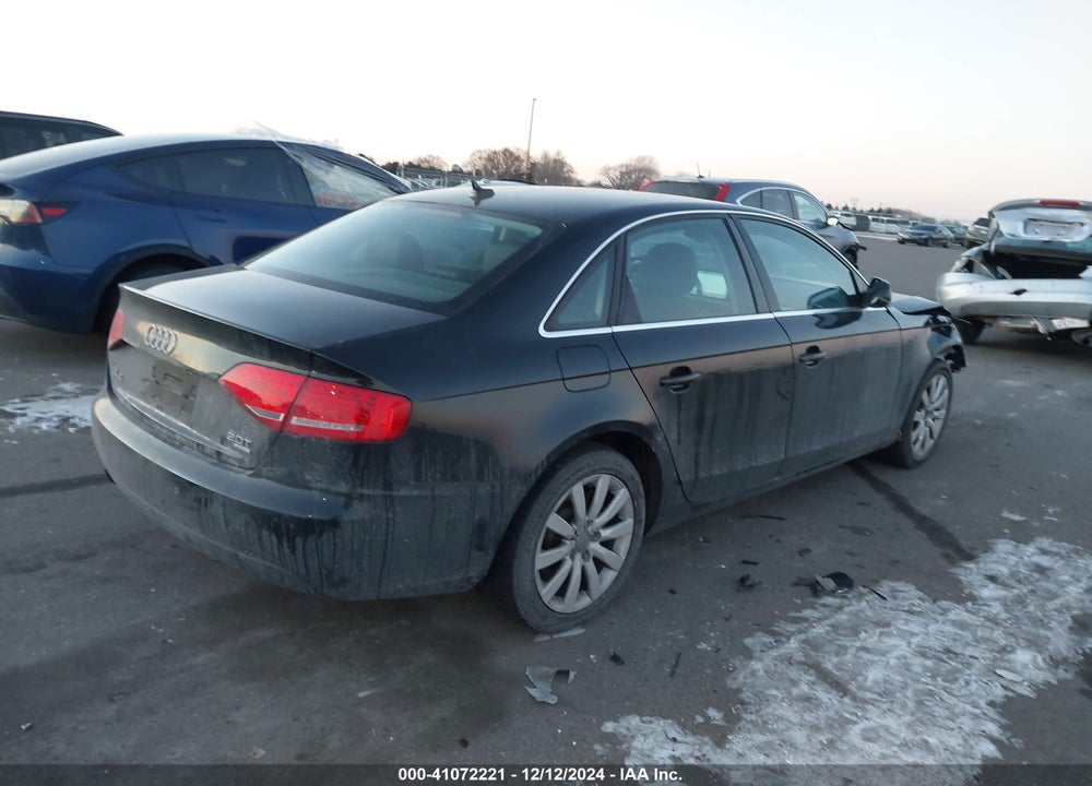 2011 AUDI A4 VIN: WAUFFAFL4BN043601