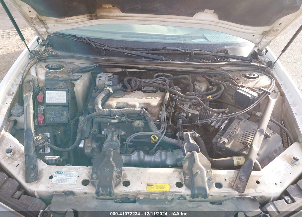 2001 CHEVROLET IMPALA VIN: 2G1WF52E419262165