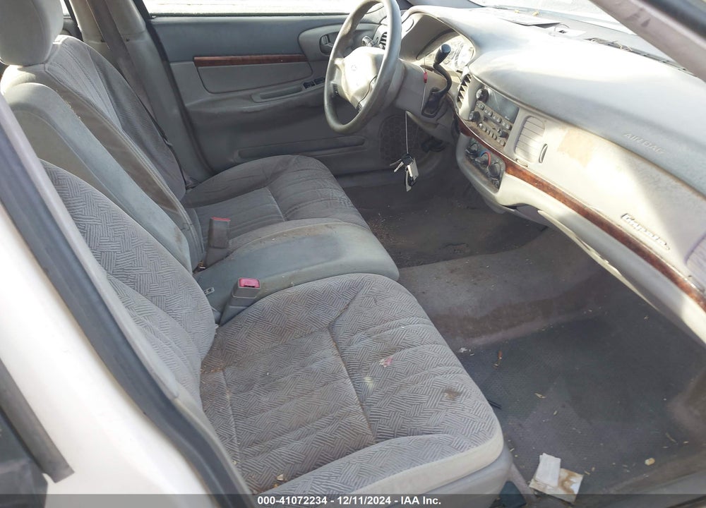 2001 CHEVROLET IMPALA VIN: 2G1WF52E419262165