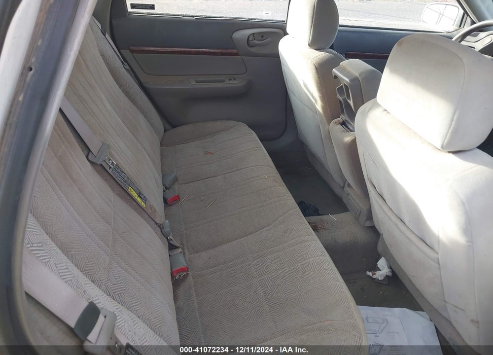 2001 CHEVROLET IMPALA VIN: 2G1WF52E419262165