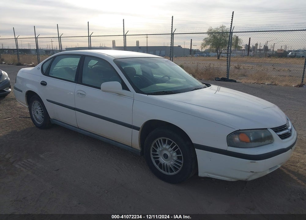 2001 CHEVROLET IMPALA VIN: 2G1WF52E419262165