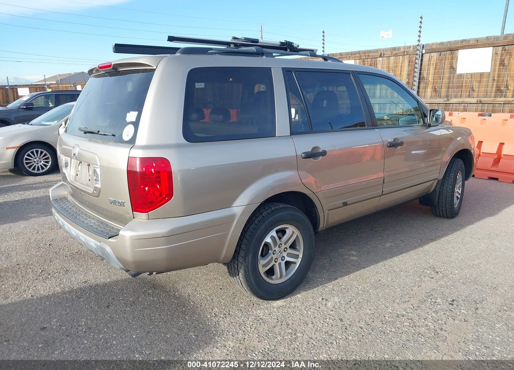 2004 HONDA PILOT EX-L VIN: 2HKYF18524H585793