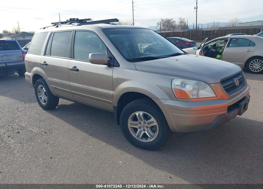 2004 HONDA PILOT EX-L VIN: 2HKYF18524H585793