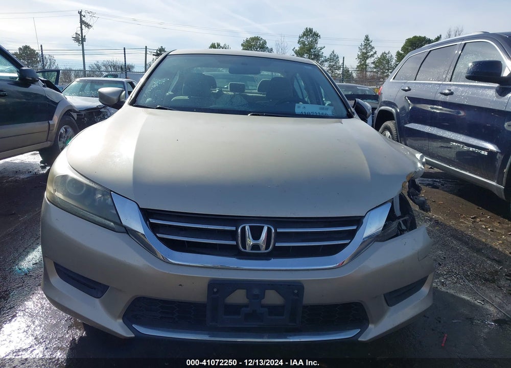 2013 HONDA ACCORD LX VIN: 1HGCR2F38DA235053