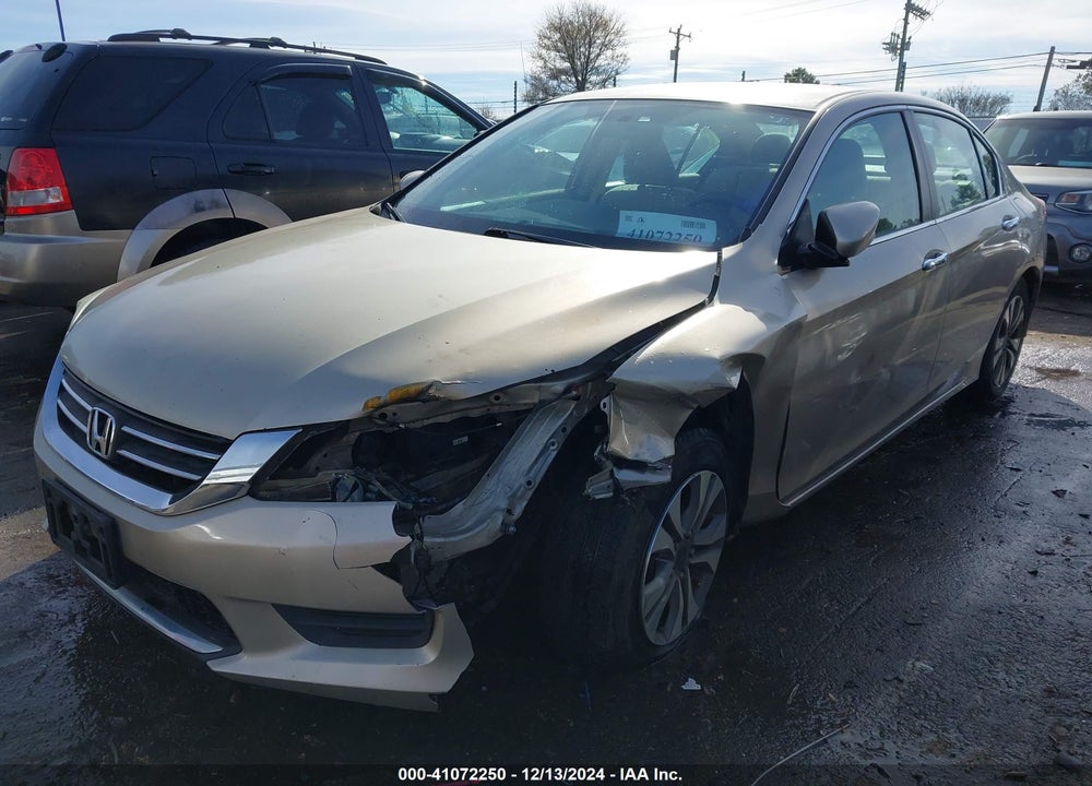 2013 HONDA ACCORD LX VIN: 1HGCR2F38DA235053