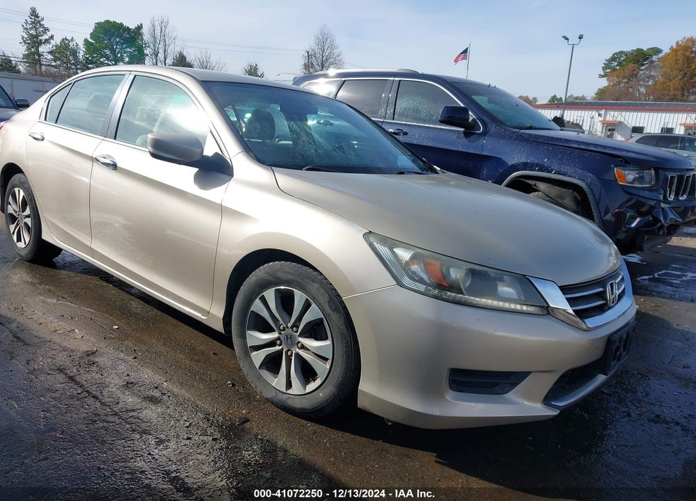 2013 HONDA ACCORD LX VIN: 1HGCR2F38DA235053