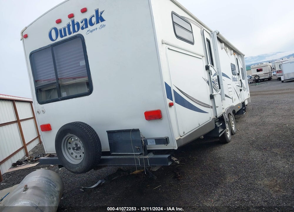 2013 OUTBACK TRAVEL TRAILER VIN: 4YDT31222DB453777