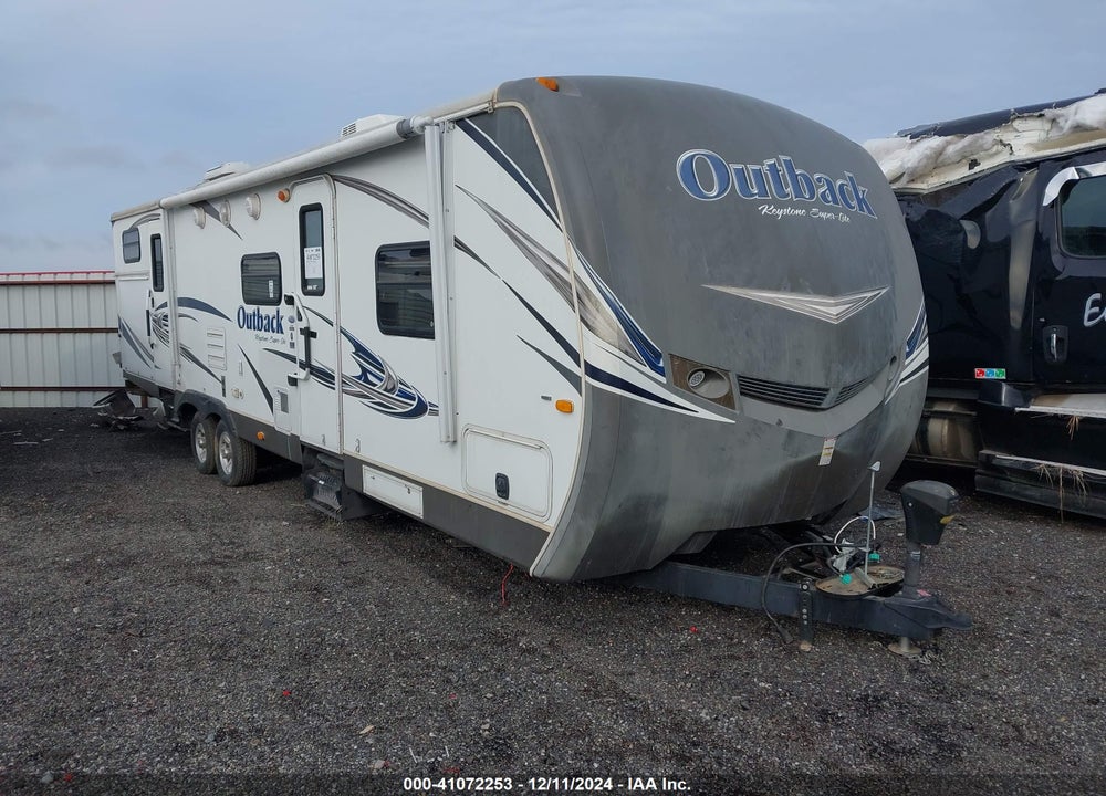 2013 OUTBACK TRAVEL TRAILER VIN: 4YDT31222DB453777