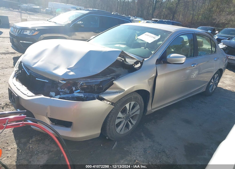 2013 HONDA ACCORD LX VIN: 1HGCR2F37DA131881