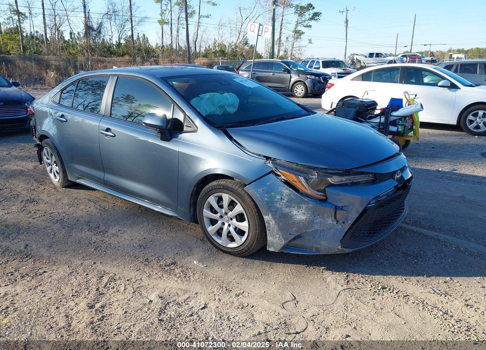 2021 TOYOTA COROLLA LE VIN: 5YFEPMAE1MP165621
