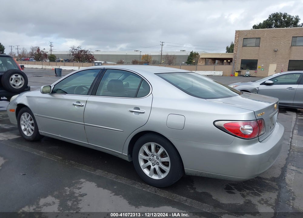 2003 LEXUS ES 300 VIN: JTHBF30G630126937