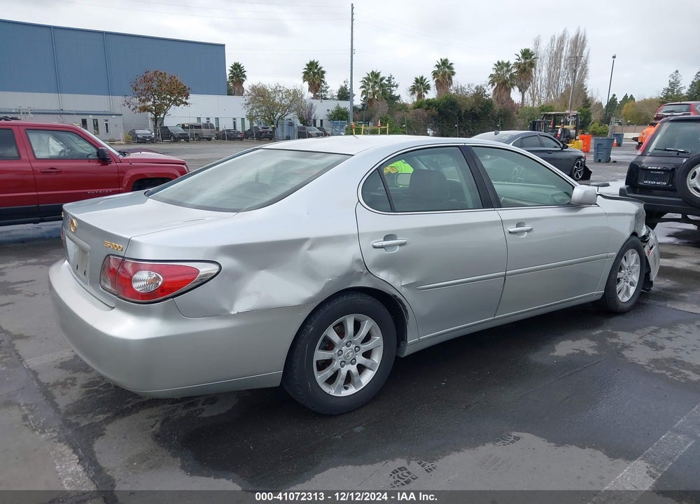 2003 LEXUS ES 300 VIN: JTHBF30G630126937