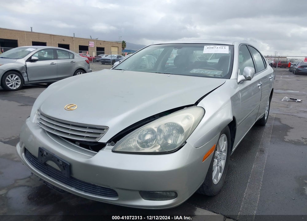 2003 LEXUS ES 300 VIN: JTHBF30G630126937
