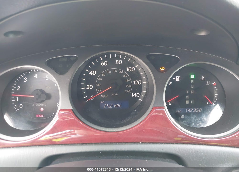 2003 LEXUS ES 300 VIN: JTHBF30G630126937