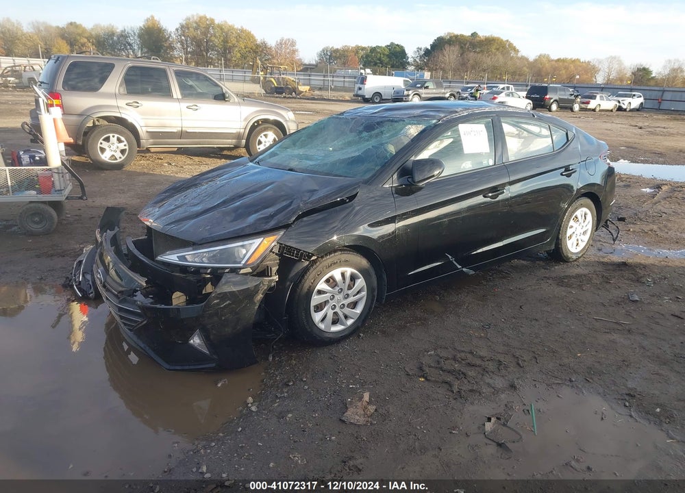 2019 HYUNDAI ELANTRA SE VIN: 5NPD74LF2KH497207