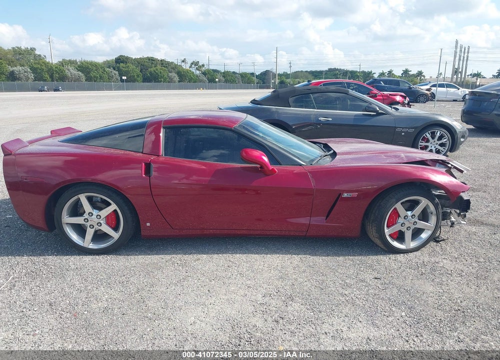 2007 CHEVROLET CORVETTE VIN: 1G1YY25U075106375