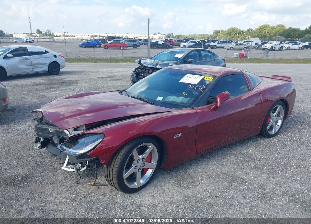 2007 CHEVROLET CORVETTE VIN: 1G1YY25U075106375