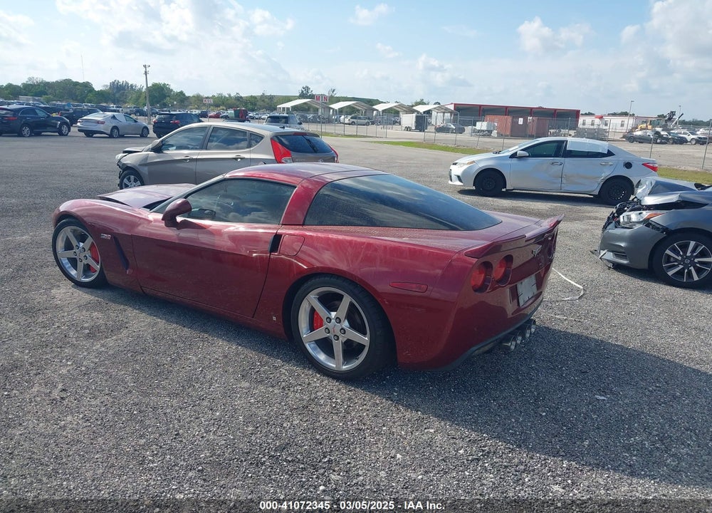 2007 CHEVROLET CORVETTE VIN: 1G1YY25U075106375
