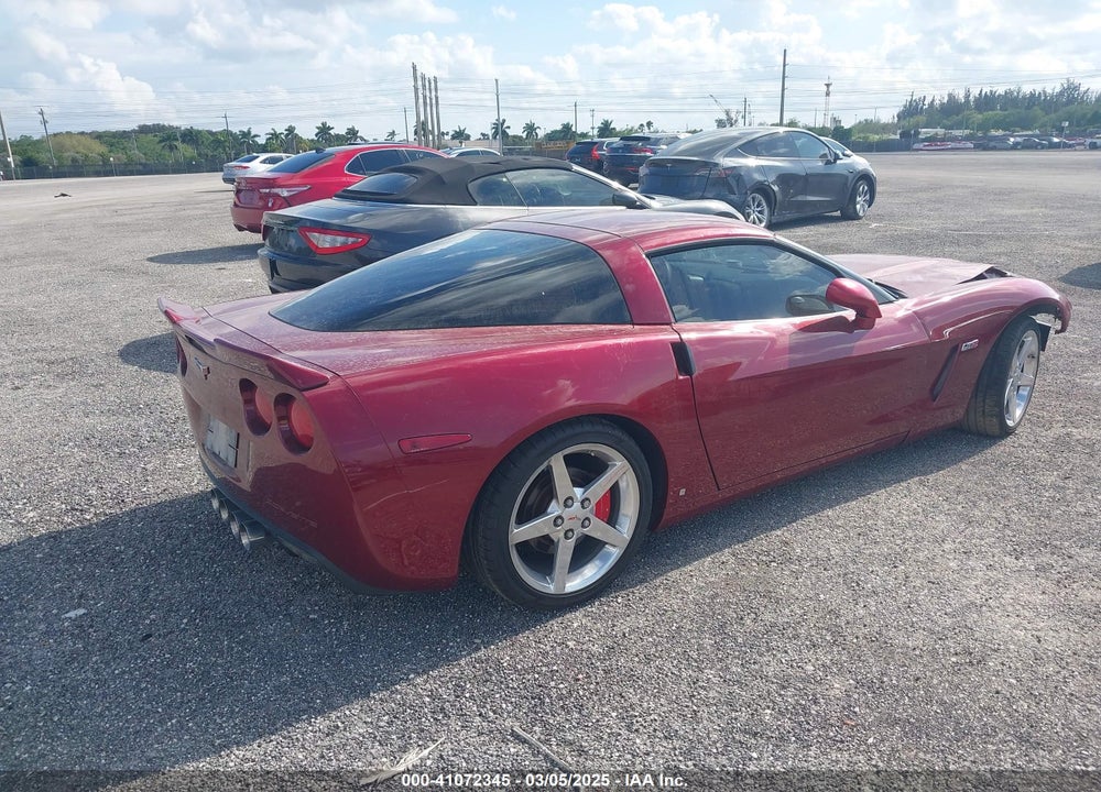 2007 CHEVROLET CORVETTE VIN: 1G1YY25U075106375