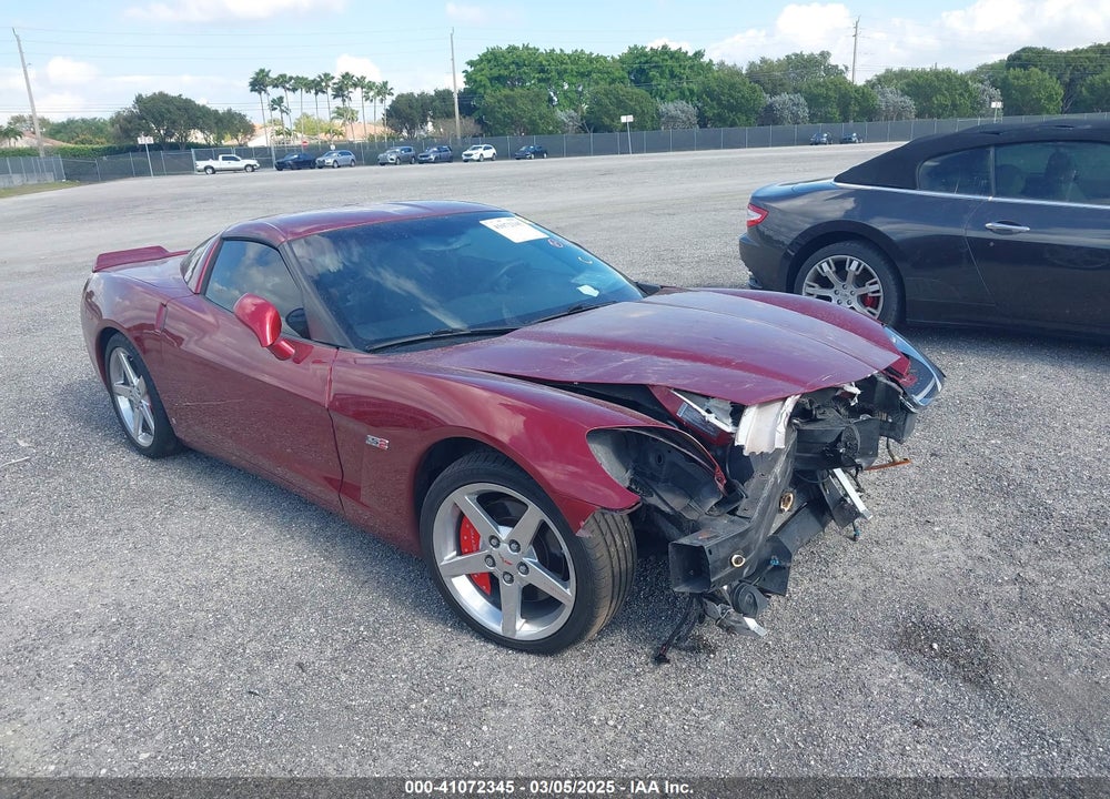2007 CHEVROLET CORVETTE VIN: 1G1YY25U075106375