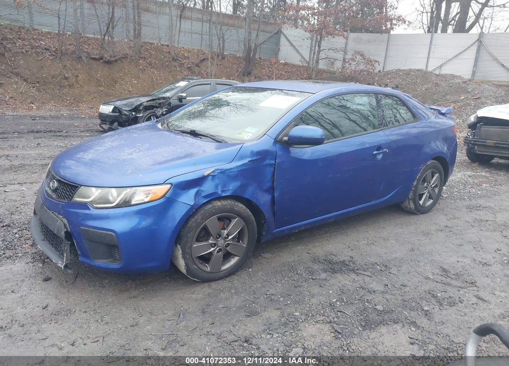2011 KIA FORTE KOUP EX VIN: KNAFU6A2XB5458682