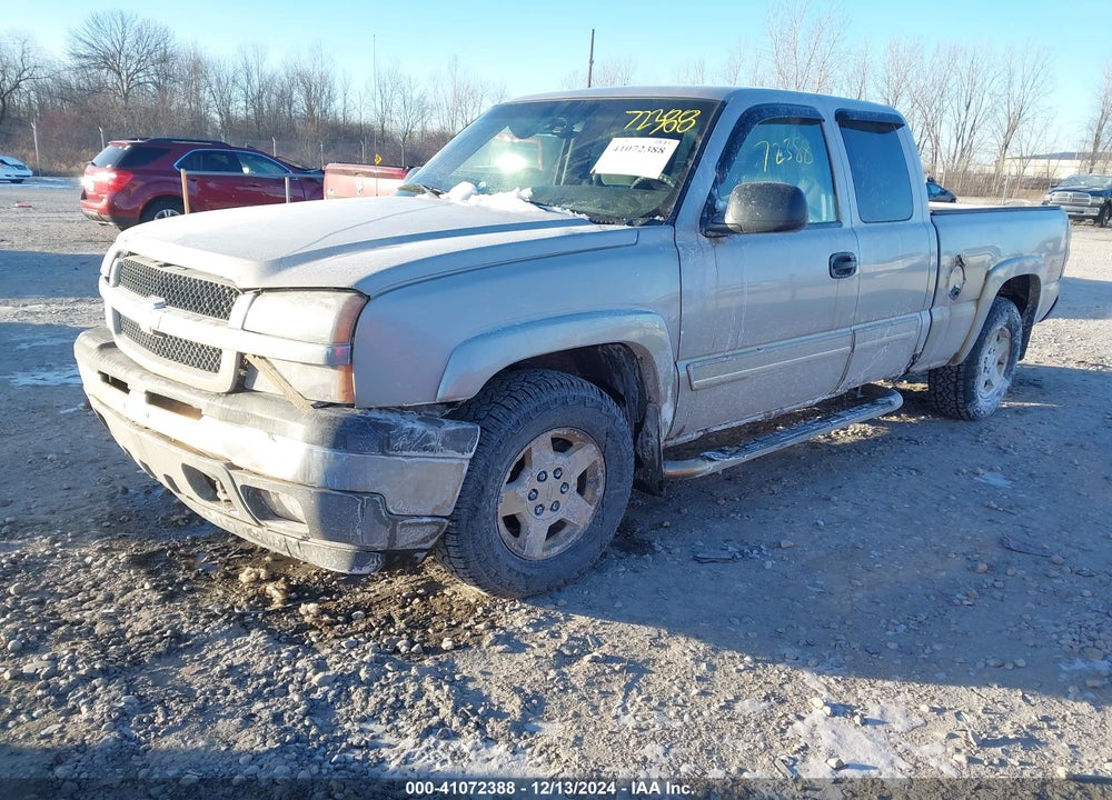 2005 CHEVROLET SILVERADO 1500 Z71 VIN: 1GCEK19B95E127592