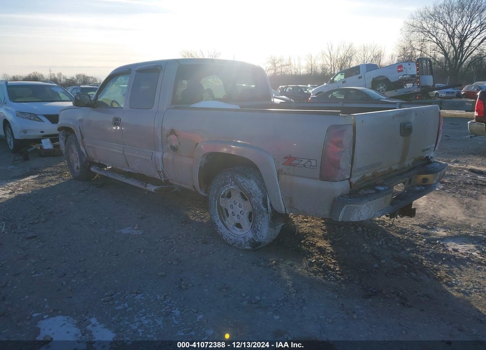 2005 CHEVROLET SILVERADO 1500 Z71 VIN: 1GCEK19B95E127592
