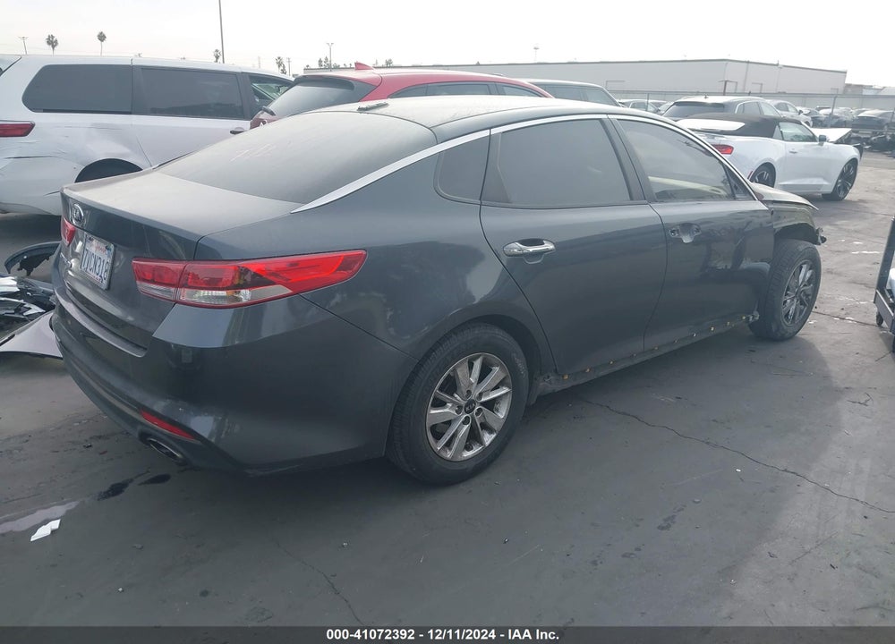 2016 KIA OPTIMA LX VIN: KNAGT4L39G5111949