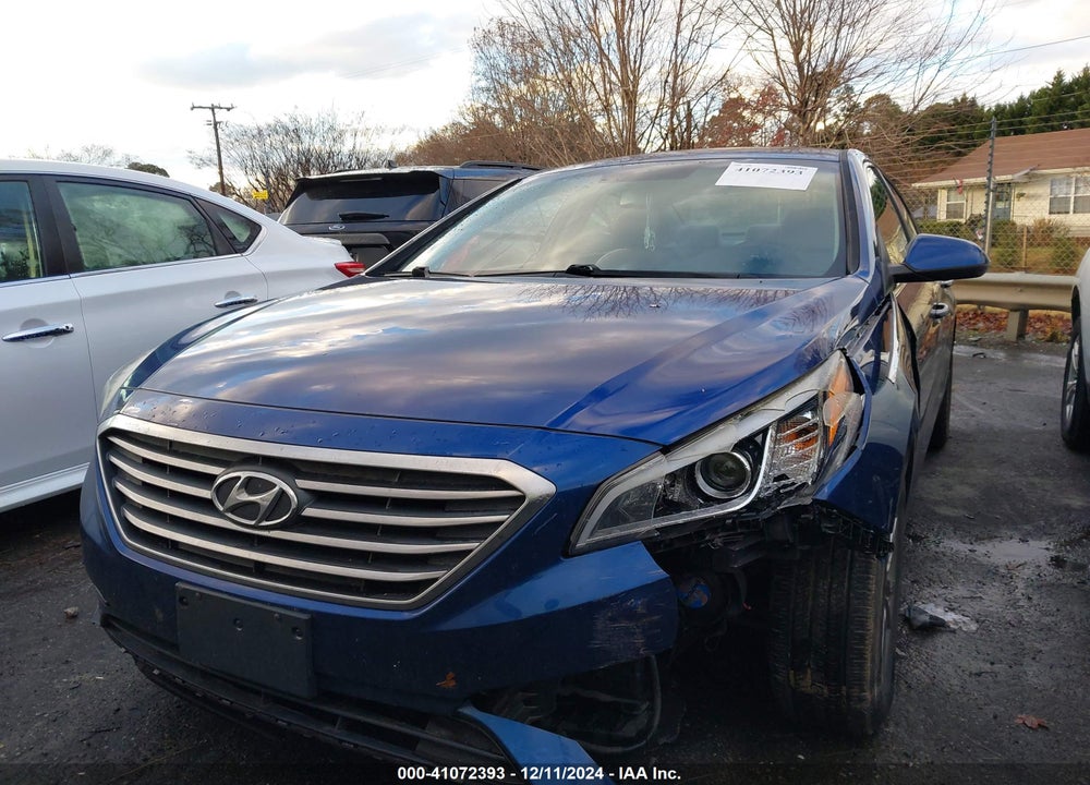 2016 HYUNDAI SONATA SE VIN: 5NPE24AF7GH423679