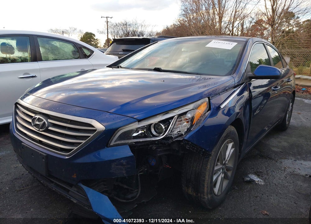 2016 HYUNDAI SONATA SE VIN: 5NPE24AF7GH423679