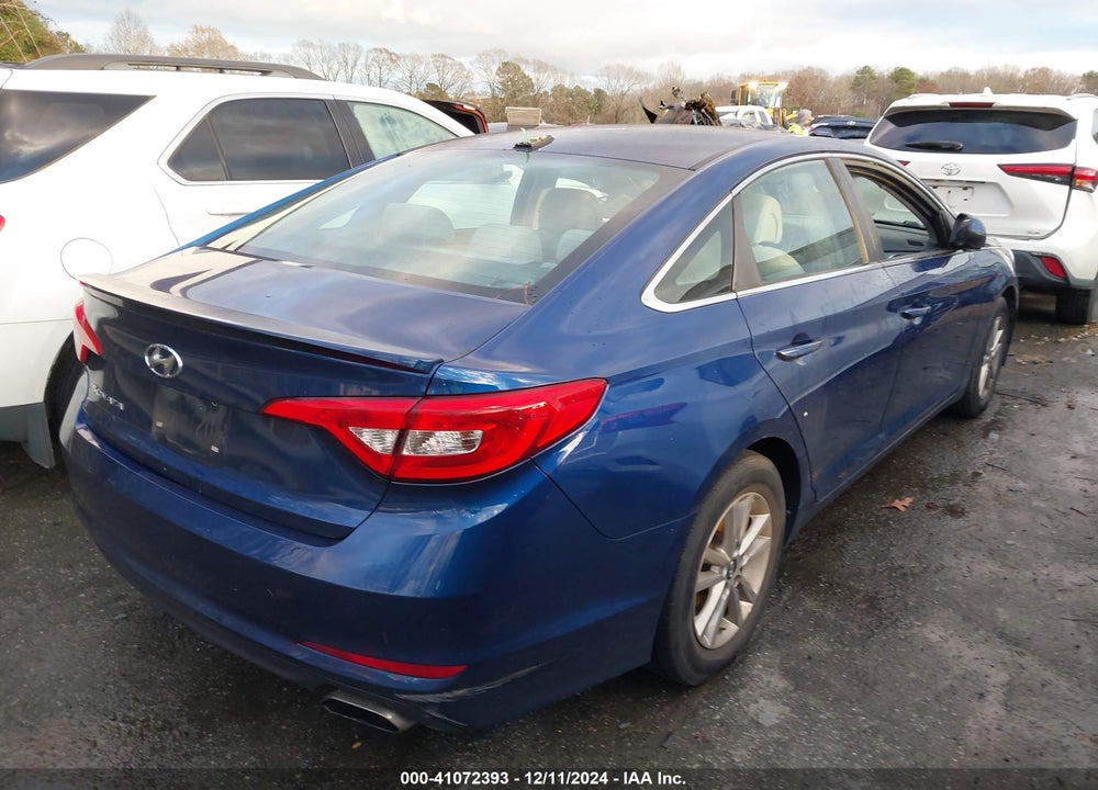 2016 HYUNDAI SONATA SE VIN: 5NPE24AF7GH423679