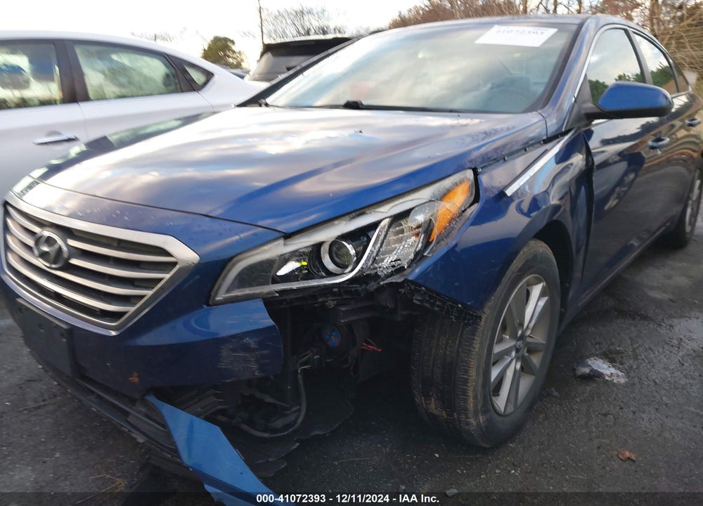 2016 HYUNDAI SONATA SE VIN: 5NPE24AF7GH423679