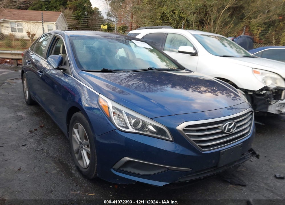 2016 HYUNDAI SONATA SE VIN: 5NPE24AF7GH423679
