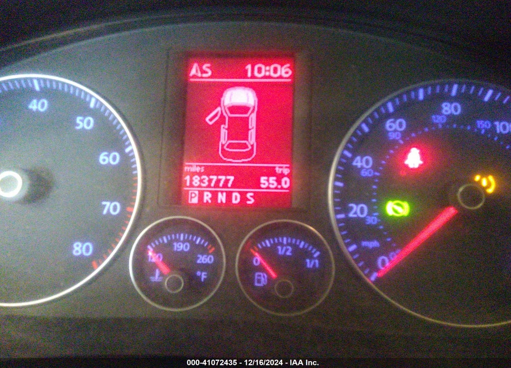 2009 VOLKSWAGEN EOS LUX VIN: WVWFA71F49V019573