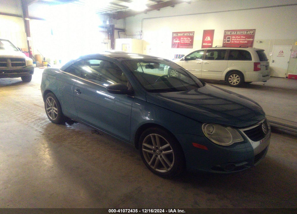 2009 VOLKSWAGEN EOS LUX VIN: WVWFA71F49V019573