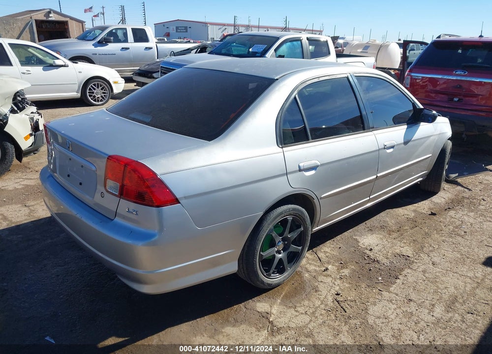 2005 HONDA CIVIC LX VIN: JHMES16515S007977