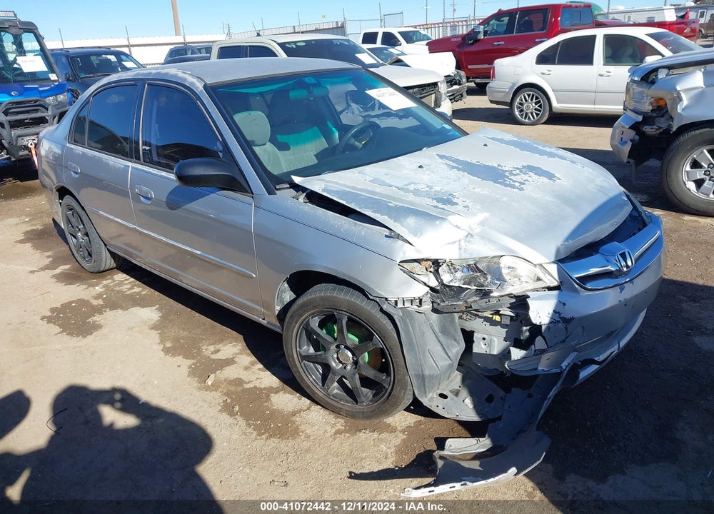 2005 HONDA CIVIC LX VIN: JHMES16515S007977