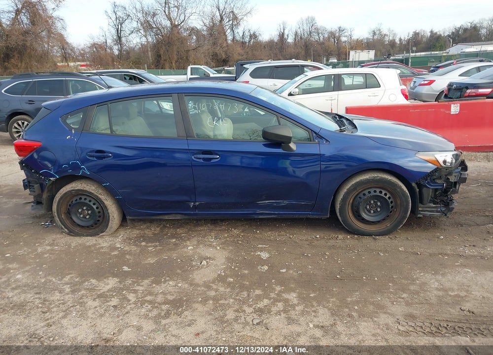 2018 SUBARU IMPREZA 2.0I VIN: 4S3GTAA69J3753671