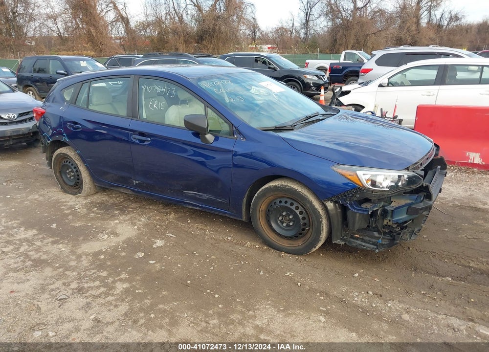 2018 SUBARU IMPREZA 2.0I VIN: 4S3GTAA69J3753671