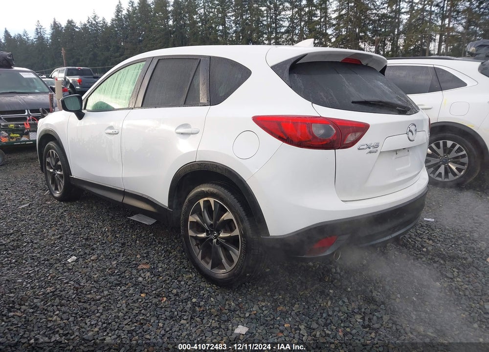 2016 MAZDA CX-5 GRAND TOURING VIN: JM3KE4DY1G0724458