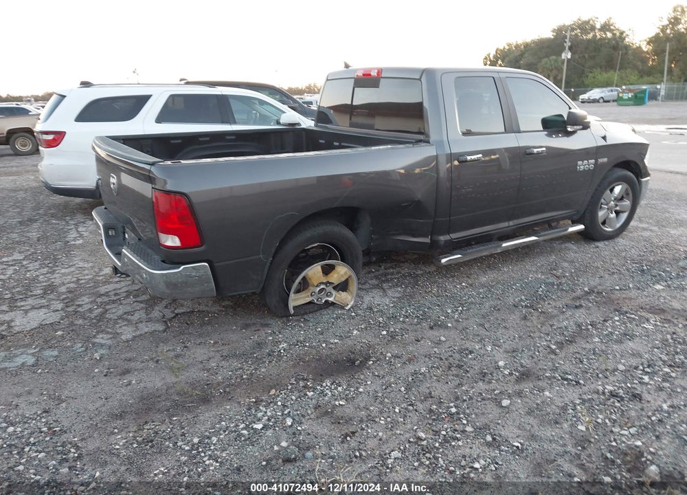 2017 RAM 1500 BIG HORN 4X2 6'4 BOX VIN: 1C6RR6GT9HS576306