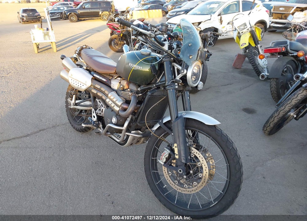 2019 TRIUMPH MOTORCYCLE SCRAMBLER 1200 XC VIN: SMTD45HG1KT956157