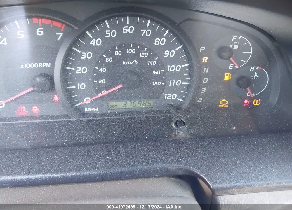 2005 TOYOTA TUNDRA SR5 V8 VIN: 5TBET34155S484293