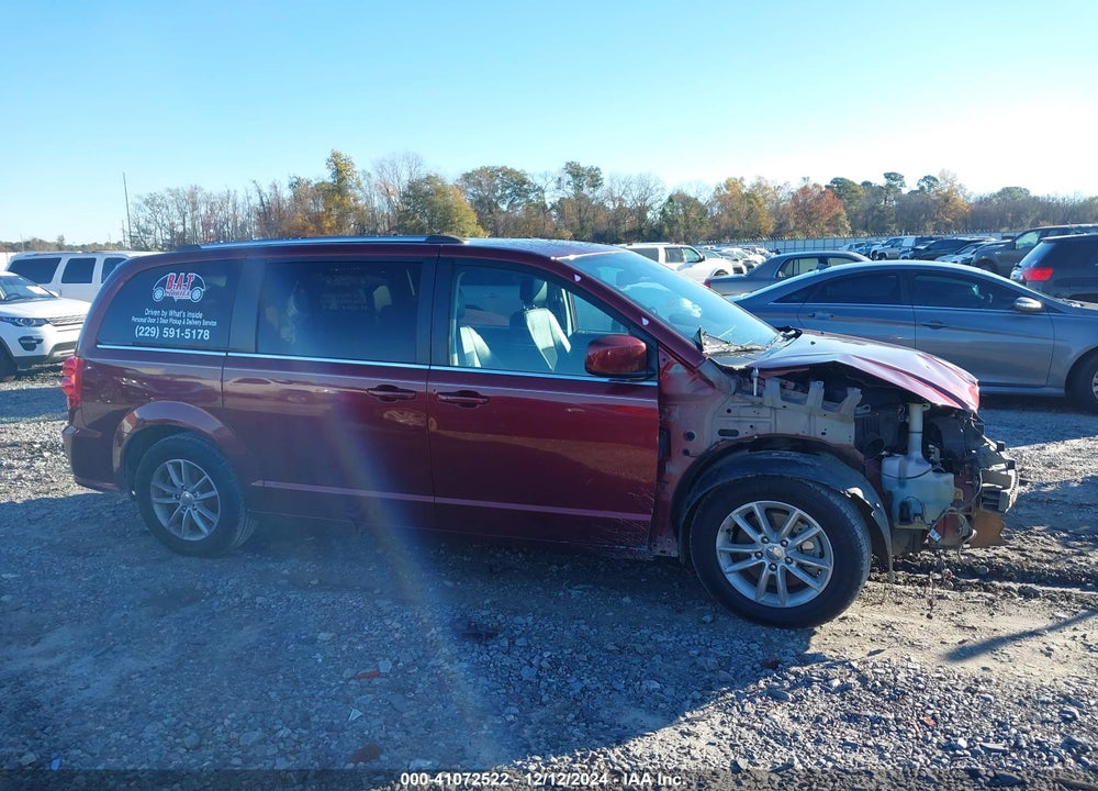 2019 DODGE GRAND CARAVAN SXT VIN: 2C4RDGCG2KR620130