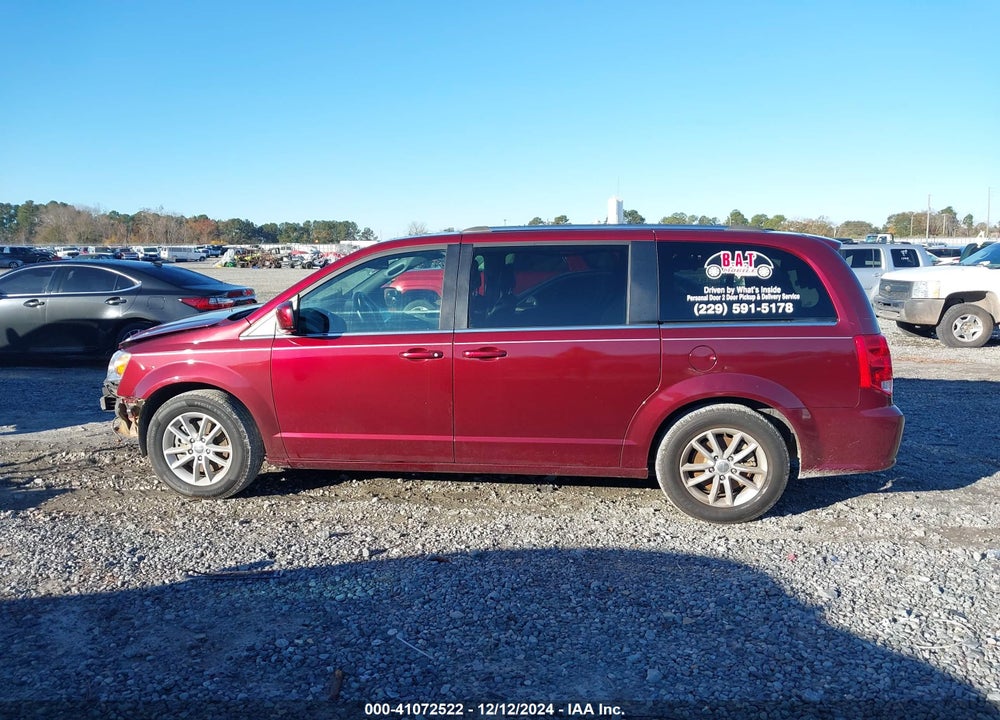 2019 DODGE GRAND CARAVAN SXT VIN: 2C4RDGCG2KR620130