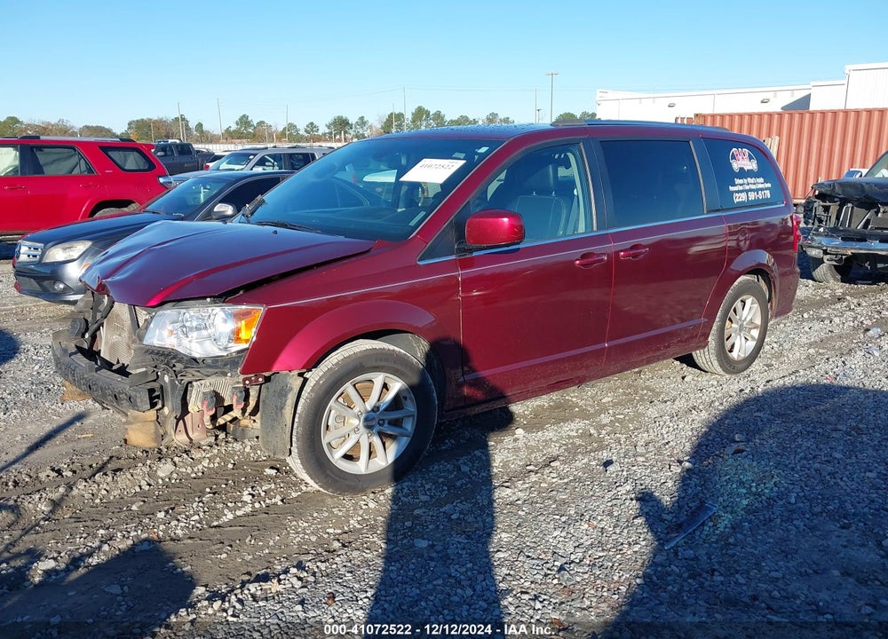 2019 DODGE GRAND CARAVAN SXT VIN: 2C4RDGCG2KR620130