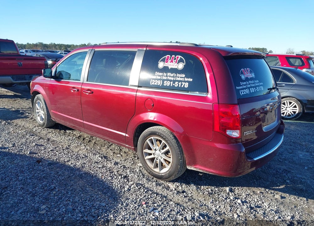 2019 DODGE GRAND CARAVAN SXT VIN: 2C4RDGCG2KR620130